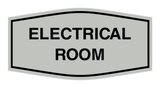 Fancy Electrical Room Sign