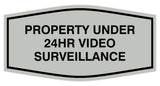 Fancy Property Under 24Hr Video Surveillance Sign