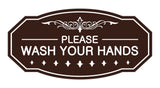 Victorian Please Wash Your Hands Sign