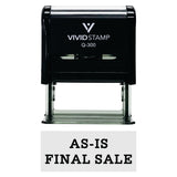 AS-IS FINAL SALE Self-Inking Office Rubber Stamp