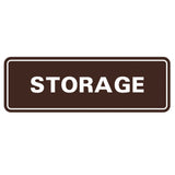 Standard Storage Sign