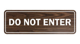 Signs ByLITA Standard Do Not Enter Sign