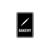 Portrait Round Bakery Sign
