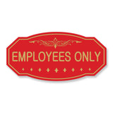 Employees Only Victorian Sign