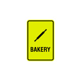 Portrait Round Bakery Sign