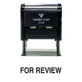 For Review Office Self Inking Rubber Stamp