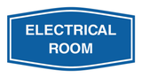 Fancy Electrical Room Sign