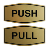 Signs ByLITA Fancy Push Pull Sign Set