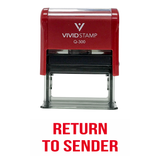 Return To Sender Classic Self Inking Rubber Stamp