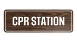 Standard Cpr Station Sign