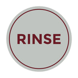 Signs ByLITA Circle Rinse Sign