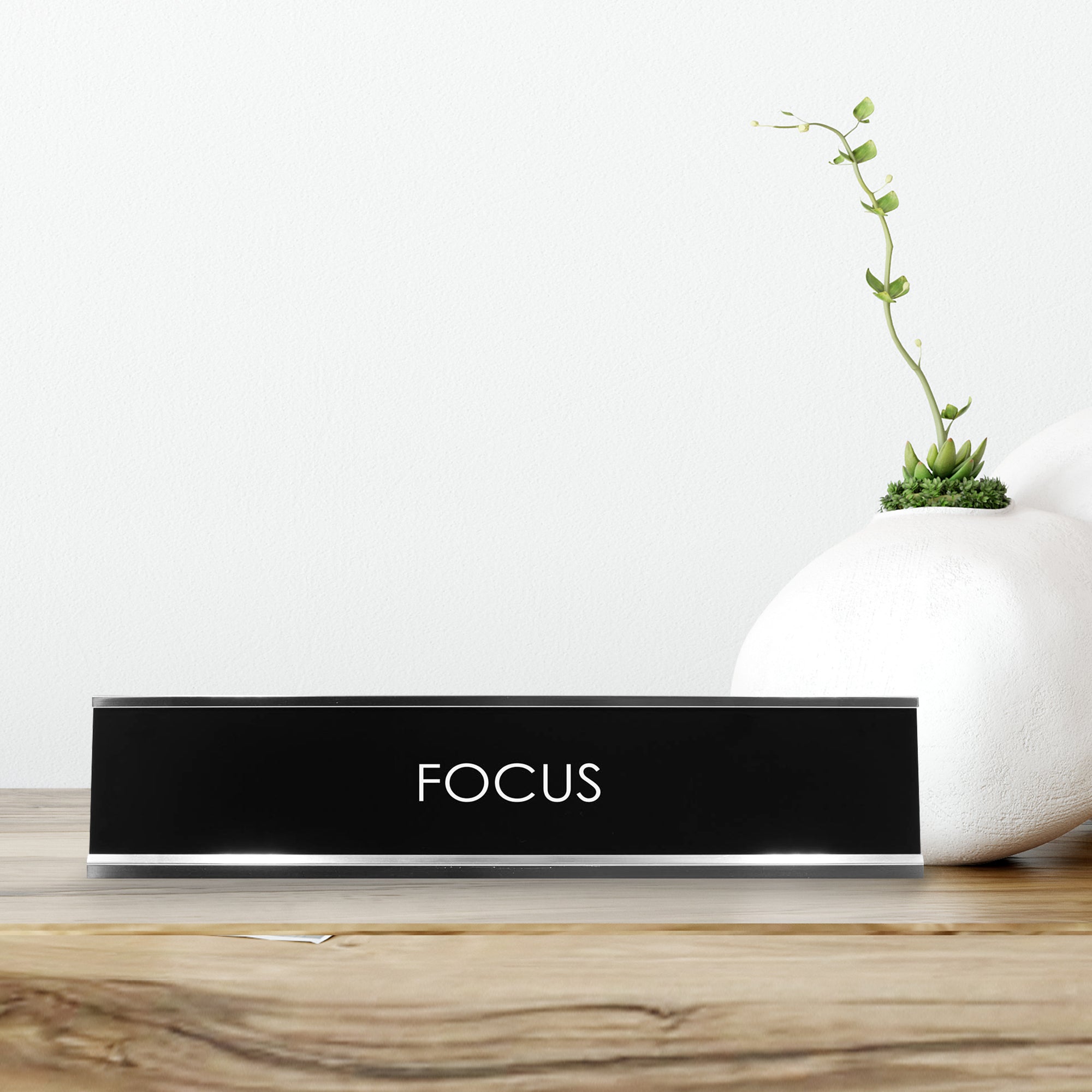 Focus Sign Box Focus Novelty Desk Sign – Pacific Sign and Stamp