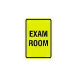 Portrait Round Exam Room Sign