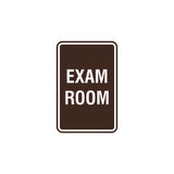 Portrait Round Exam Room Sign