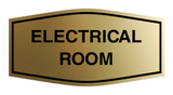 Fancy Electrical Room Sign
