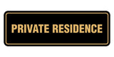 Signs ByLita Standard Private Residence Sign