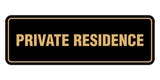 Signs ByLita Standard Private Residence Sign
