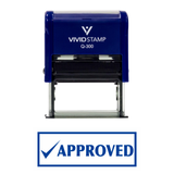 Approved W/Check Office Self-Inking Office Rubber Stamp