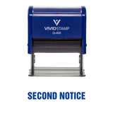 Second Notice Self Inking Rubber Stamp
