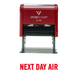 Next Day Air Self Inking Rubber Stamp