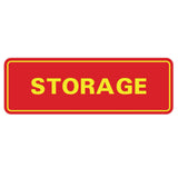 Standard Storage Sign