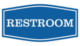 Fancy Restroom Sign