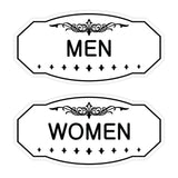 Victorian Men Women Sign Set