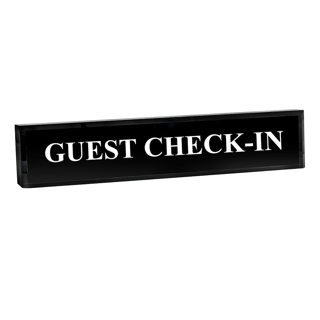 Guest Check-In - Office Desk Accessories D?cor