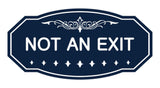Victorian Not An Exit Sign