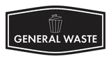 Fancy General Waste Wall or Door Sign