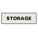 Standard Storage Sign
