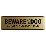 Standard Beware Of The Dog Sign