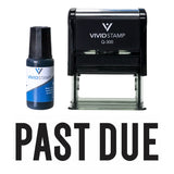 Classic Past Due Self Inking Rubber Stamp Combo With Refill