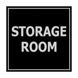 Signs ByLITA Square Storage Room Sign