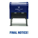 Final Notice! Office Self Inking Rubber Stamp