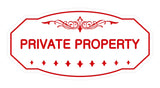 Victorian Private Property Sign