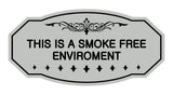 Victorian This Is A Smoke Free Environment Sign