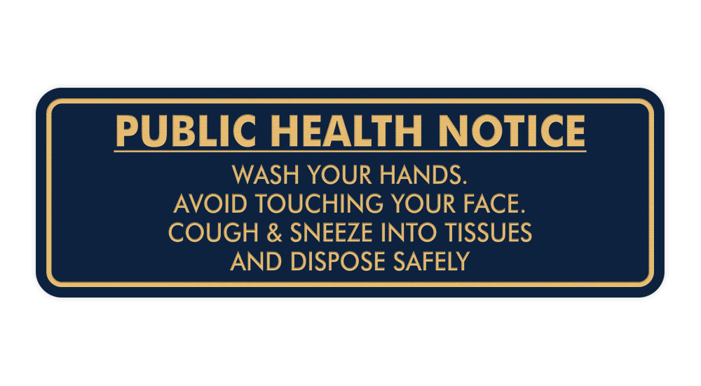 Signs ByLITA Standard Public Health Notice Wash Your Hands Sign