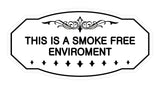 Victorian This Is A Smoke Free Environment Sign