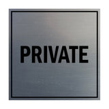 Signs ByLITA Square Private Sign