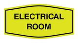 Fancy Electrical Room Sign