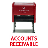 Accounts Receivable Self Inking Rubber Stamp