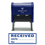 Received W/Border Self-Inking Office Rubber Stamp