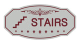 Victorian Stairs Sign