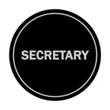Signs ByLITA Circle Secretary Sign