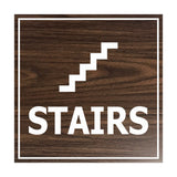 Signs ByLITA Square Stairs Sign