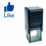 Square LIKE Self Inking Rubber Stamp