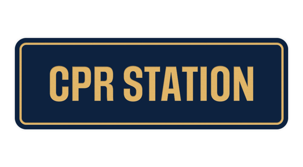 Standard Cpr Station Sign