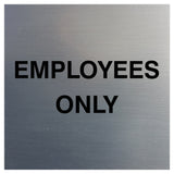 Square Employees Only Wall / Door Sign