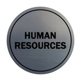 Signs ByLITA Circle Human Resources Sign